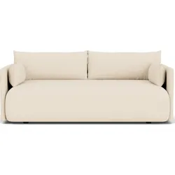 Offset 2-Sitzer-Sofa cremefarbig