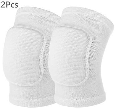 Uplift Essentials Soft Elbow Pads With Thickened Sponge Cushioning white m