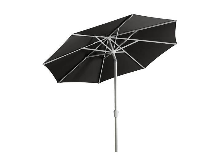 Brafab Parasol Abriola Charcoal black, Ø270 cm
