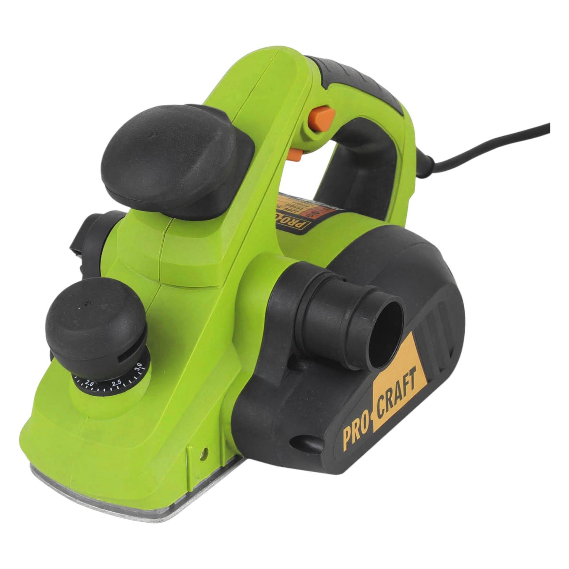 Procraft PE1650 Elektro Hobel 850 Watt 82 mm Hobelbreite (Elektrischer Handhobel) (PE1650)