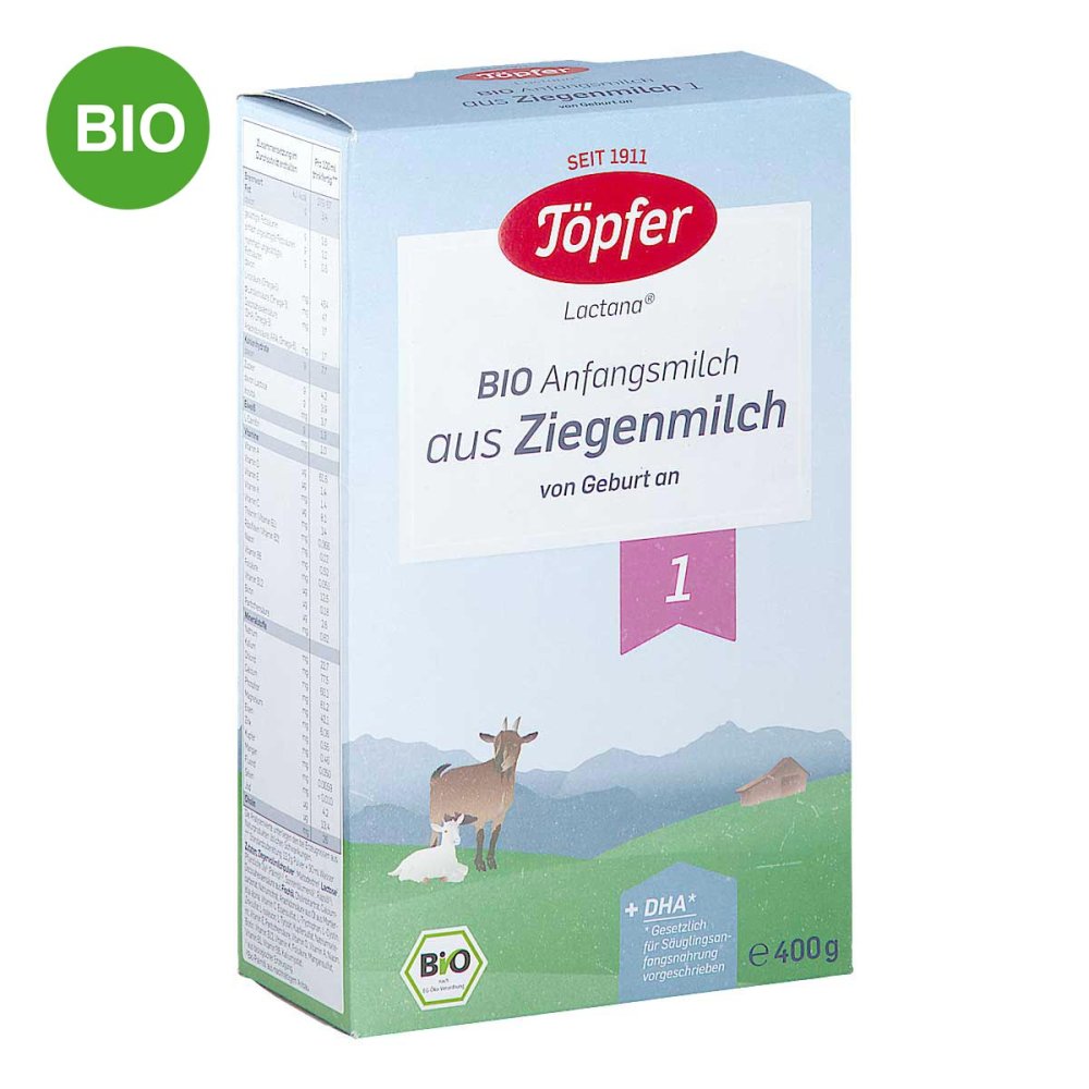 TöPFER GmbH Töpfer Bio Anfangsnahrung Auf Ziegenmilchbasis 1 10283341