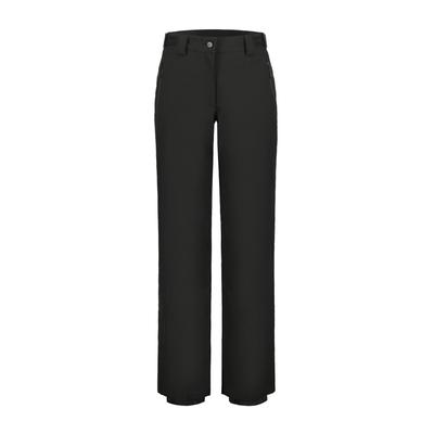 Skihose ICEPEAK "ICEPEAK FLASHER", Damen, Gr. 46, N-Gr, basic schwarz, Web, Obermaterial: 100% Polyester. Futter: 100% Polyamid. Wattierung: 100% Polyester, Hosen Skihose, für Snowboard, Alpinski und Skilanglauf, mit Reißverschluss