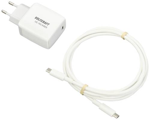 VOLTCRAFT UC-1XCX003 USB Ladegerät 45W Innenbereich Ausgangsstrom (max.) 2.25A 1 x 1x USB-C GaN