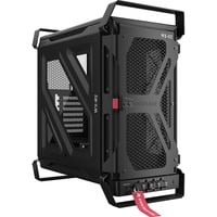 WARTHOG Airflow, Tower-Gehäuse schwarz, Tempered Glass