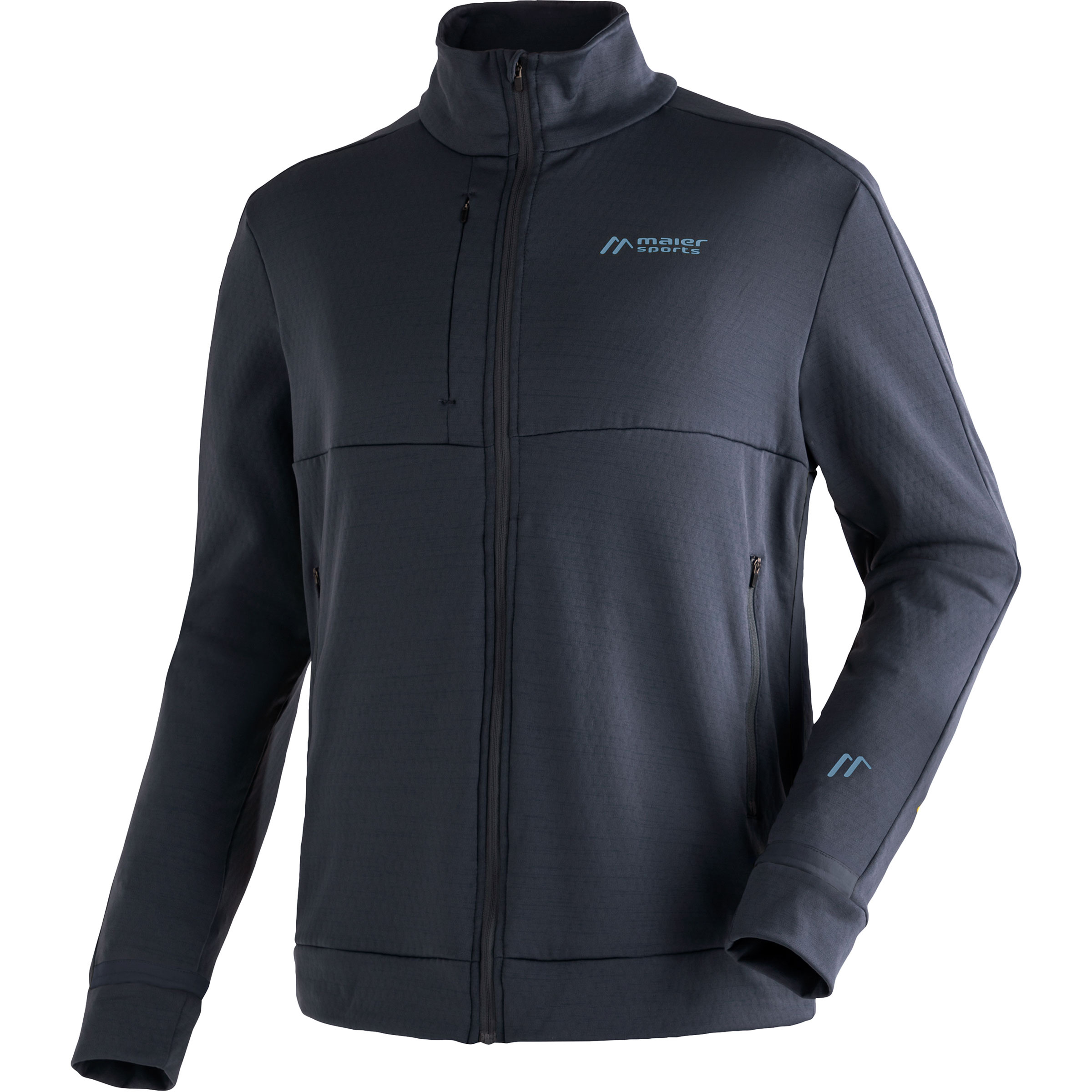Maier Sports Granni Herren Fleecejacke blau Größe 3XL Camping Windabweisend