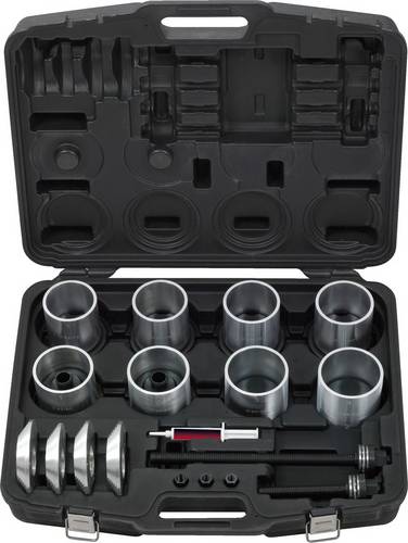 KS Tools Druck- und Zughülsen-Satz, in Kunststoffkoffer, 22-tlg 700.1800