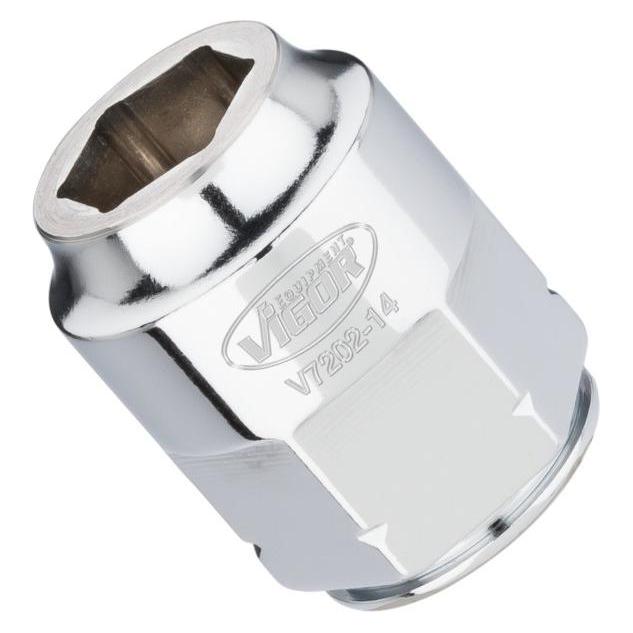 Vigor STECKSCHL.-EINSATZ 1/2",SW 14 SUPERFLACH (14 mm) (V7202-14)