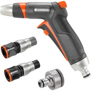 Gardena Reinigungsspritze Premium, 18298-20, Set, inkl. Wasserstop, Wasserstrahl einstellbar