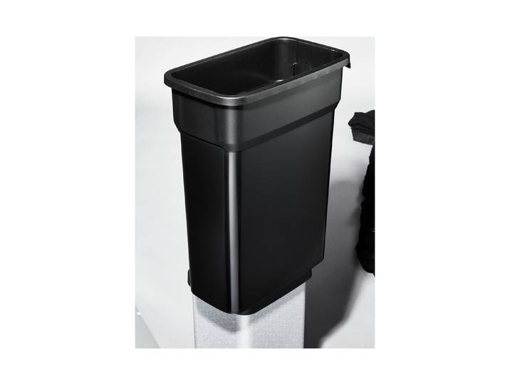 Rotho Abfalleimer Selecto Schwarz 61 × 49 × 29 cm 55 l