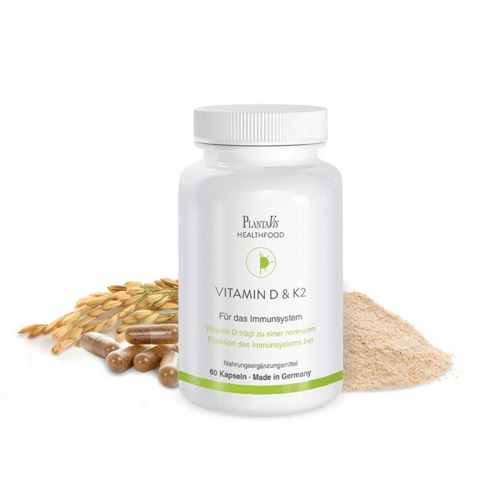 PlantaVis GmbH Vitamin D Und K2 Kapseln 11559070