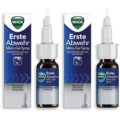Wick Erste Abwehr Nasenspray Sprühflasche 2x 2x15 ml