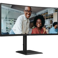 CU34E4CV, LED-Monitor 86.4 cm (34 Zoll), schwarz, WQHD, VA, HDMI, DP, USB-C, KVM, USB-Hub, 120Hz Panel