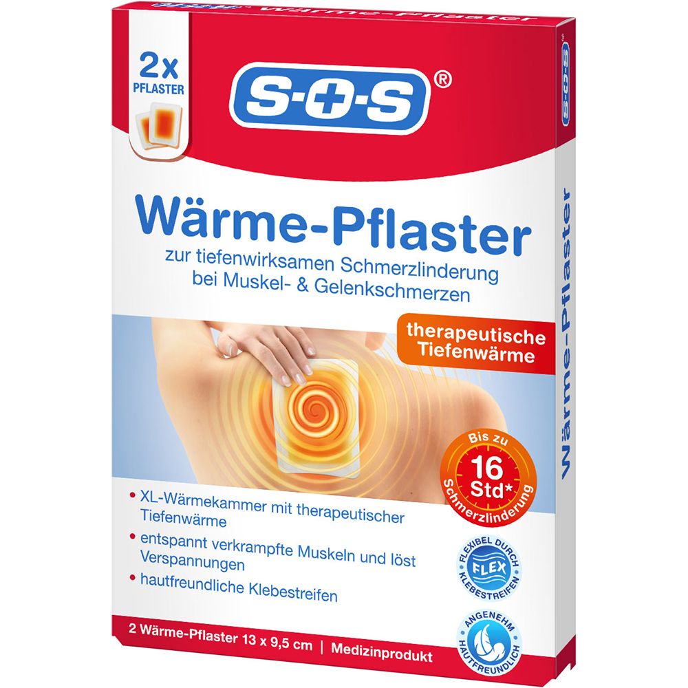 SOS WÄRME-Pflaster 2 St Pflaster