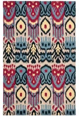 SAFAVIEH Handmade Ikat Chyna Modern Wool Rug