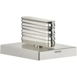 Dornbracht Cl.1 Seitenventil 20005706-06 linksschließend, warm, WAVES-Struktur, platin matt