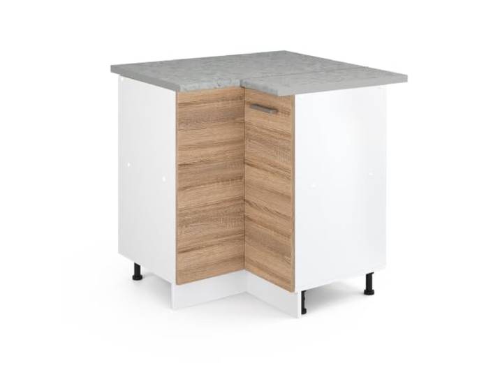 Vicco Eckschrank für Hausrat R-Line, Sonoma, 75.6 cm