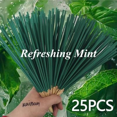 Uplift Treasures Outdoor Aromatherapy Incense Coils White Sage Lavender Mint refreshing Mint