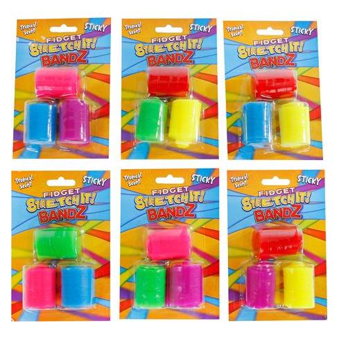 Fidget Sticky Stretch-it Bandz, 3 Stück. (46883969)