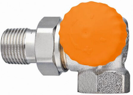 HEIMEIER Eclipse 3/8&amp;quot; (DN 10)robinet thermostatique , Double équerre, droite 3934-01.000