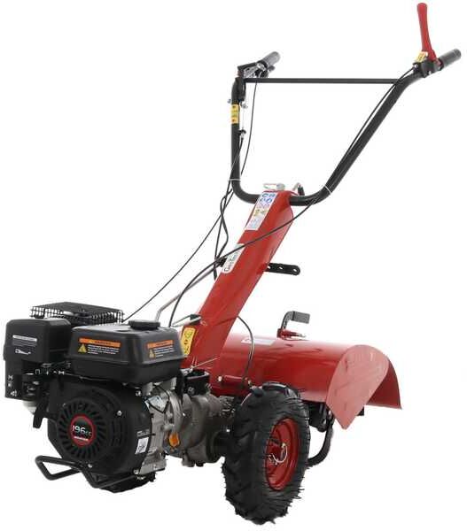 Einachsschlepper GeoTech Pro MCT 650 mit Loncin Benzin Verbrennungsmotor, 196cc - 6.5 PS