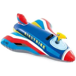 INTEX 57531NP Ride-On Jet Fighter Wasserspielzeug mit Wasserspritzer 117x104cm blau