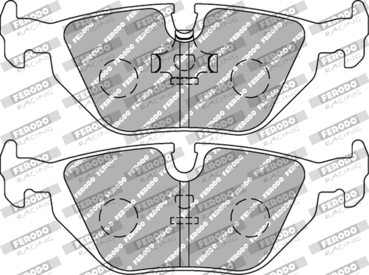 Bremsbelagsatz FERODO Performance FDS850, Hinten