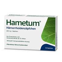HAMETUM Hämorrhoiden Zäpfchen 10 St