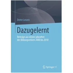 Dazugelernt, Fachbücher von Dieter Lenzen