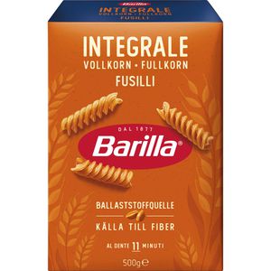 Barilla Nudeln Integrale Fusilli, Hartweizen, 500g