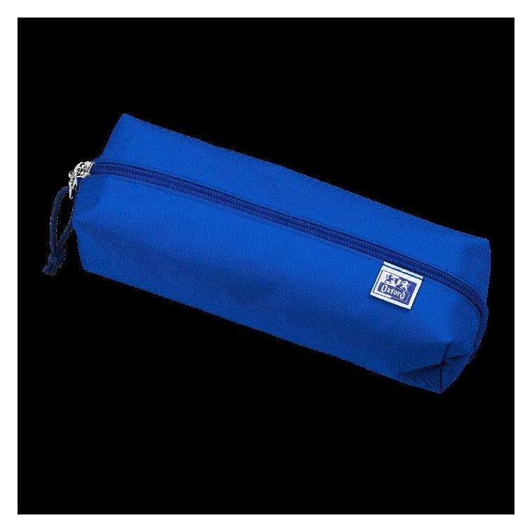 Oxford Schlamper-Etui, Polyester, rechteckig, groá, blau (400169957)