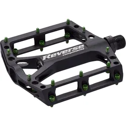 Pedal Black ONE Alu / CrMo / schwarz-hellgrün