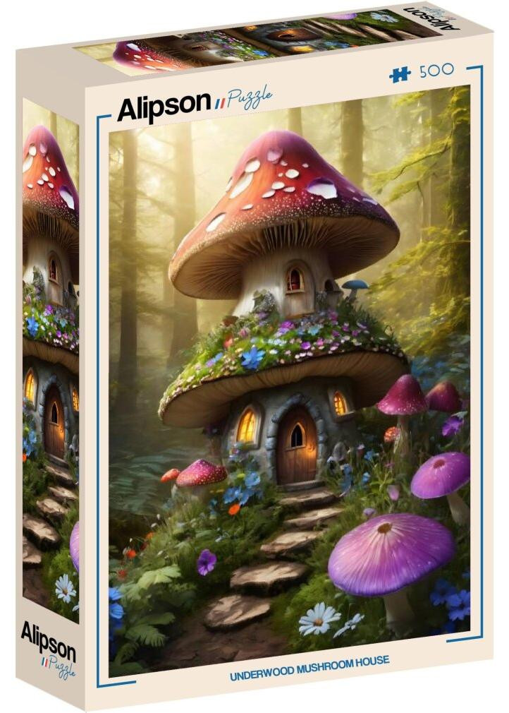 Alipson Puzzel Champignons in het bos 500 stukjes