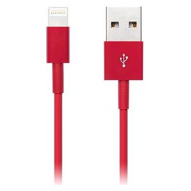 Connect IT CI-562 Colorz Apple Lightning - USB kabel (M) - (M) 1m červená (1 m, USB 2.0) (CI-562)
