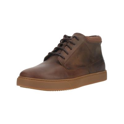 Sneaker CLARKS "Clarks Sneaker Leder", Herren, Gr. 42, braun, Leder, Schuhe Sneaker