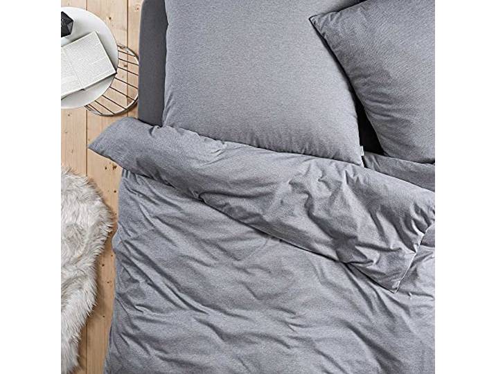 ESTELLA Kissenbezug Takoma grau 40x80 cm bügelfreie Qualität pflegeleicht & trocknerfest ideale Vier-Jahreszeiten-Garnitur 100% Baumwolle