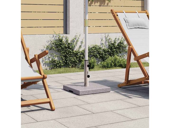vidaXL Sonnenschirmständer Ständer Basis Quadrat 20kg