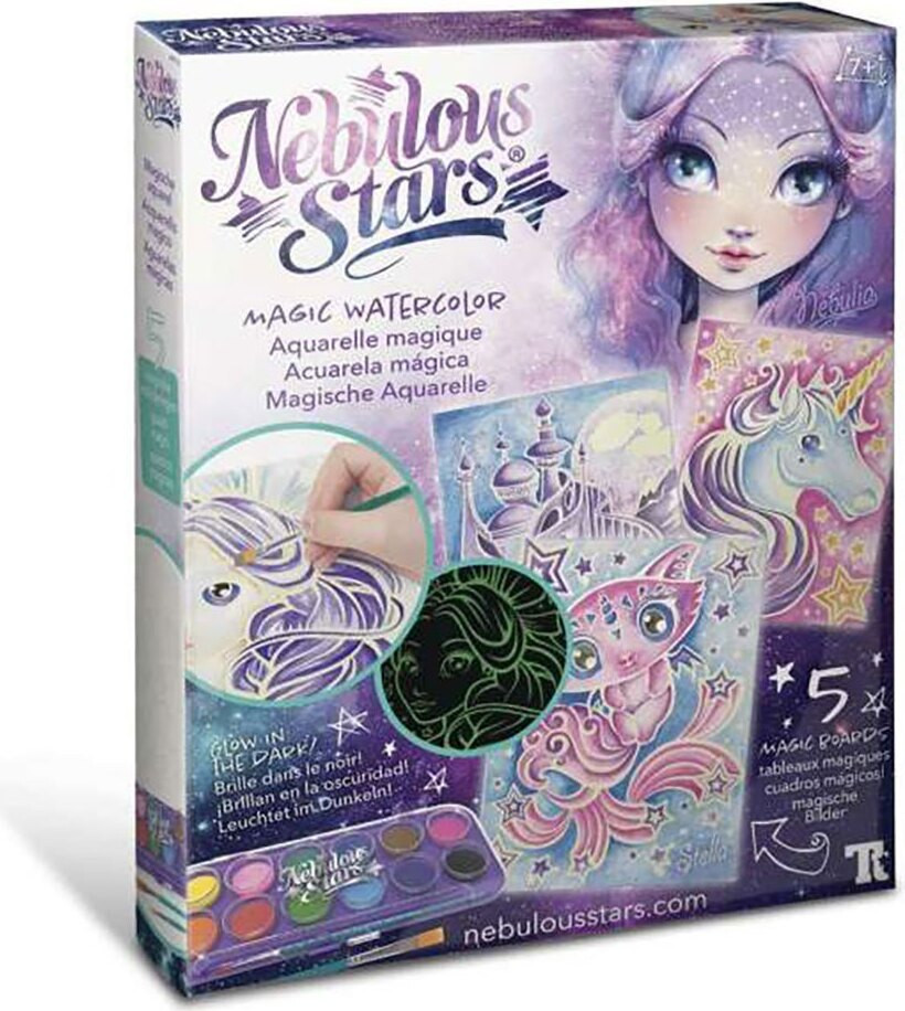 Magische aquarelverf Nebulia
