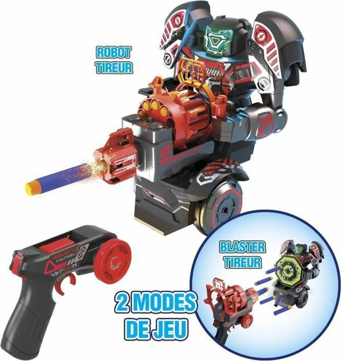 Silverlit YCOO RAPIDFIRE Radio-controlled robot - Zilver - 19 cm