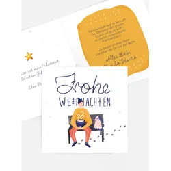 Grußkarten Weihnachtskarten selbst gestalten mit Spruch und Fotos im Onlinedesigner bei Meine-Kartenmanufaktur.de