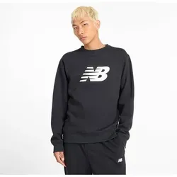 NEW BALANCE Herren Kapuzensweat Sport Core Brushed Crew, Größe M in Schwarz 43905