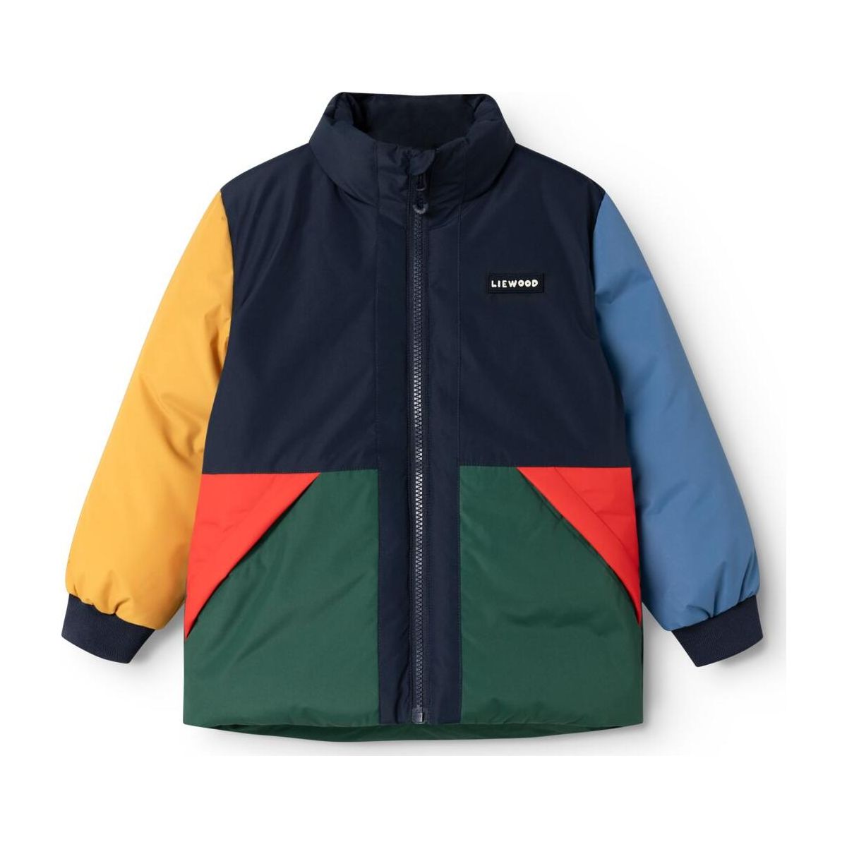 Liewood Bran Jacket classic navy multi mix (2881) 92 LW20881-2881-92-CU