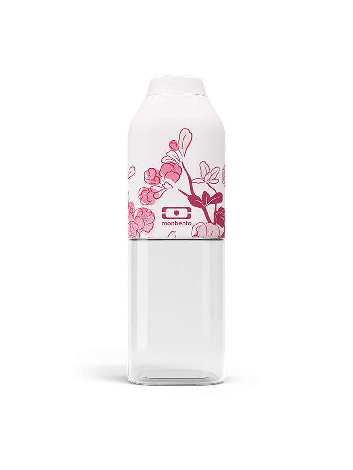 Monbento Trinkflasche ''Positive M'' in Weiß/ Pink - 500 ml - onesize