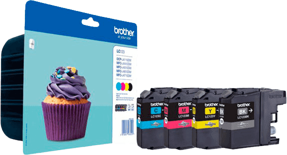 Brother Lc123 Cmyk Original Multipack (Lc-123 )