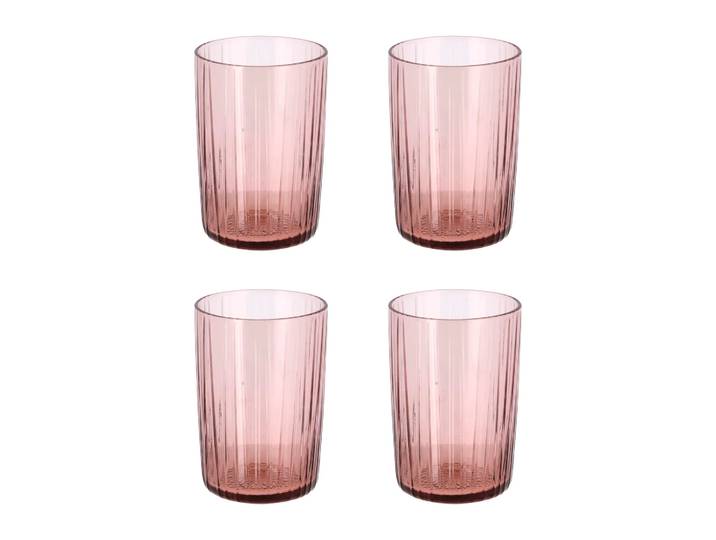 Bitz Verre à eau Kusintha 28 cl Lot de 4 Pink