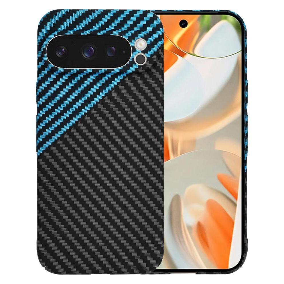 Techsuit - Carbonite FiberShell - Google Pixel 9 Pro - Blue Pulse (Google Pixel 9 Pro) (56357436)