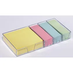 folia Haftnotizen-Set 7,5 x 7,5 cm