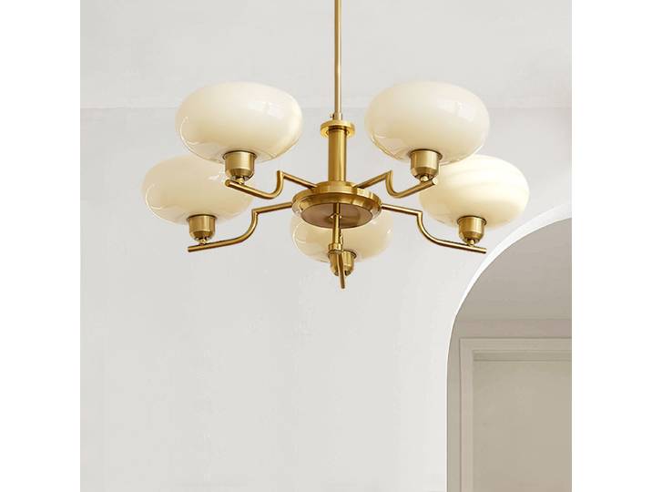 Lustre LED Nordique Designer Bauhaus Style Médiéval Moderne Français pour Chambre, Bureau, Salon, Cuisine - Article de Décoration Intérieure