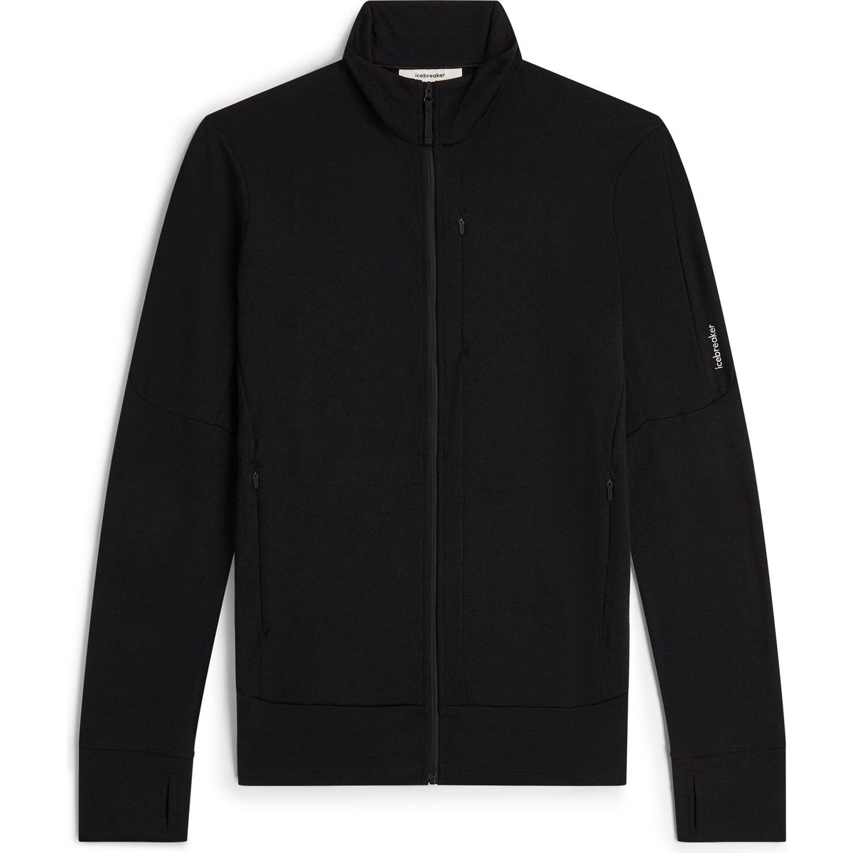 Icebreaker M Mer 260 Quantum IV Long Sleeve Zip black (IB001) M BA56W1IB001-M