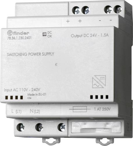 Finder 78.36.1.230.2402 Schaltnetzteil 36W Anzahl Ausgänge:1 x Inhalt 1St.