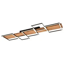 Trio LED-Deckenleuchte Harper Alu, Eisen, Stahl & Metall 115 x 44,5 cm